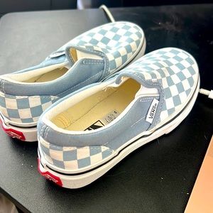 Kids VANS slip ons. Size 12 like new!